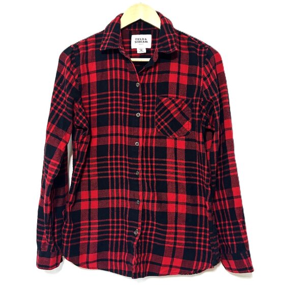 Field & Stream Flannel, Size Medium - Picture 1 of 4